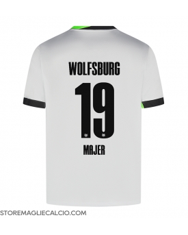 Wolfsburg Lovro Majer #19 Maglia Gara Terza Repliche 2024-25 Maniche Corte Wolfsburg Lovro Majer #19 Maglia Gara Terza Repliche 2024-25 Maniche Corte